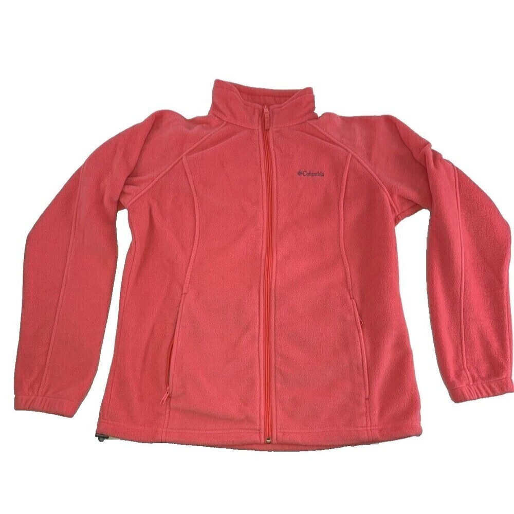 BOGO Columbia Sawyer Rapids 2.0 Full Zip Fleece Jacket Light Pink Women Large - Picture 6 of 12
